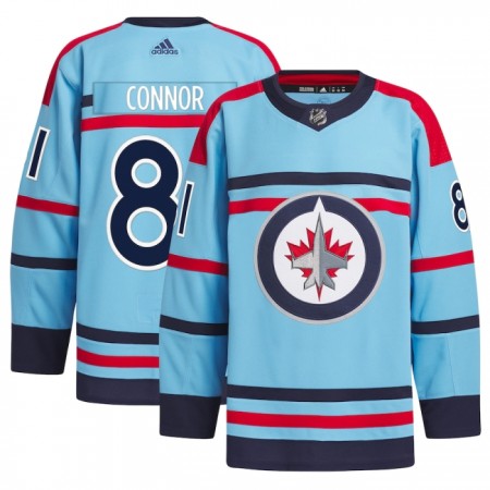Winnipeg Jets tröja Kyle Connor Anniversary Adidas 2023-24 Blå Authentic - NHL Tröjor Herr Winnipeg Jets tröja Kyle Connor Anniversary Adidas 2023-24 Blå Authentic - NHL Tröjor Herr